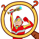 ˴
