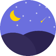 ˯